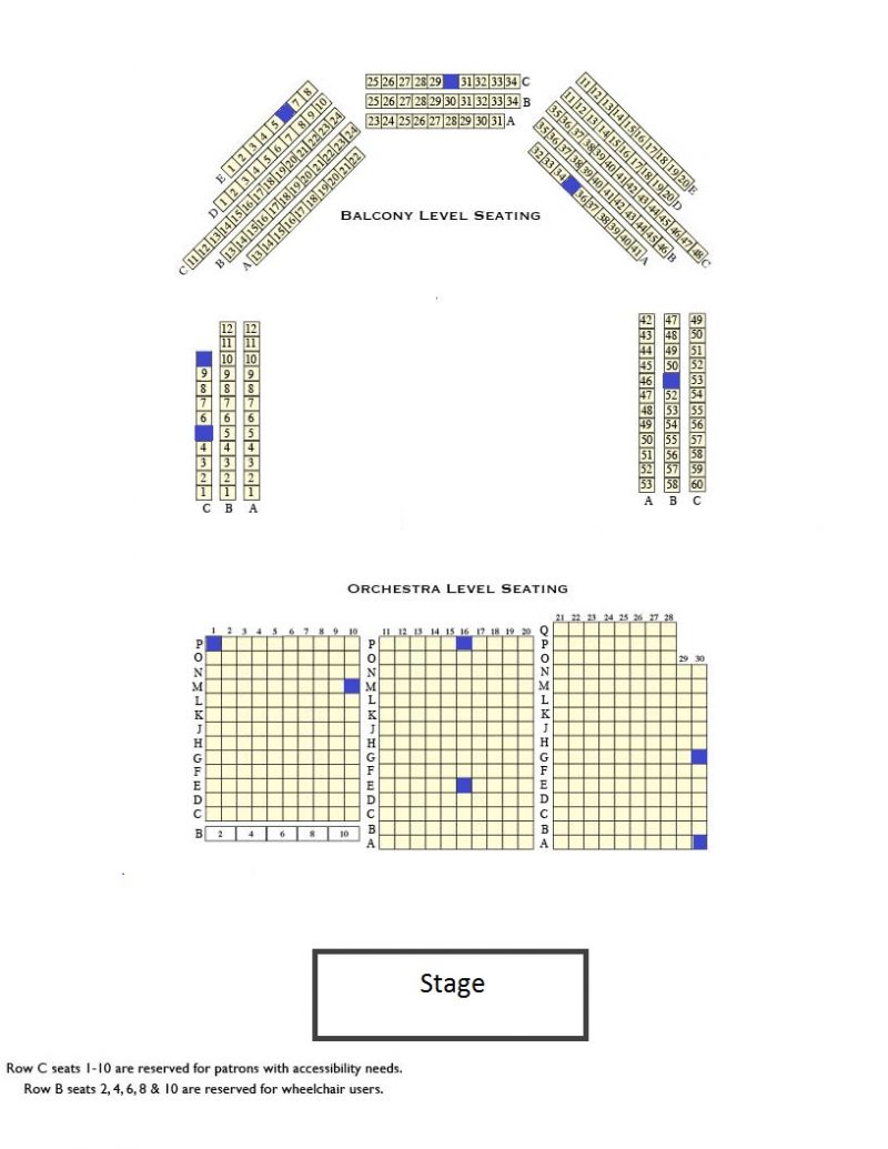 Barre Opera House Seating Chart